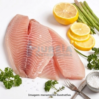 Filé de Tilapia Corte em V Cong. kg
