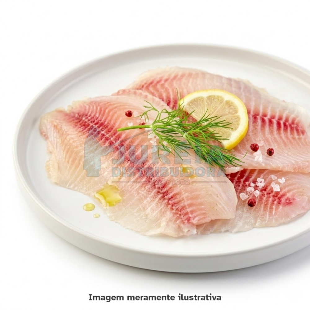 Filé de Panga Premium sem Gordura Iqf Congelado kg