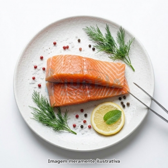 Salmão Porcionado Congelado kg