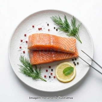 Salmão Porcionado Congelado kg